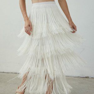 Rachel Comey Gyre Fringe Skirt